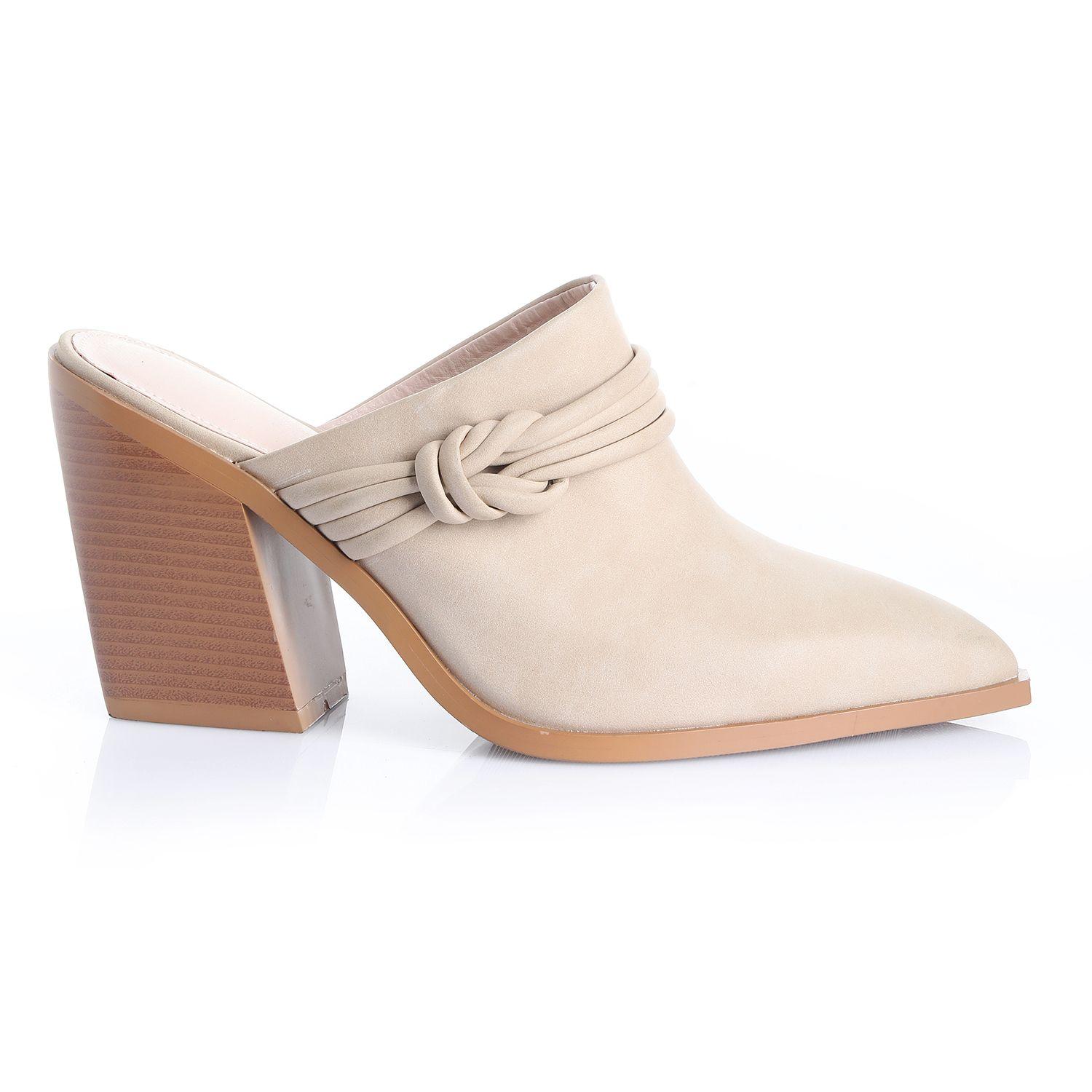 Zapato Mujer Camel Via Uno 22513501-0
