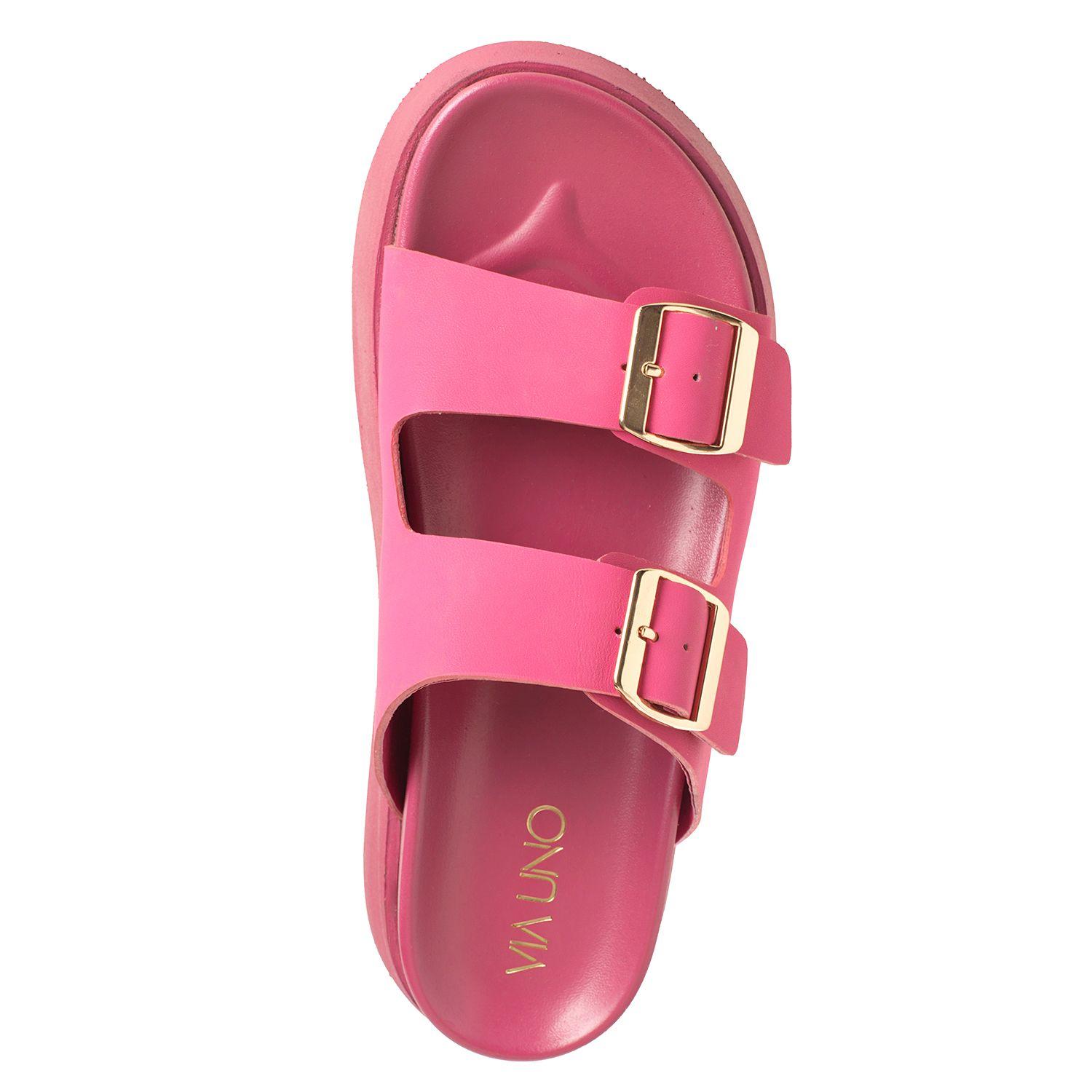 Sandalia Mujer Via Uno Rosa 22641618-2