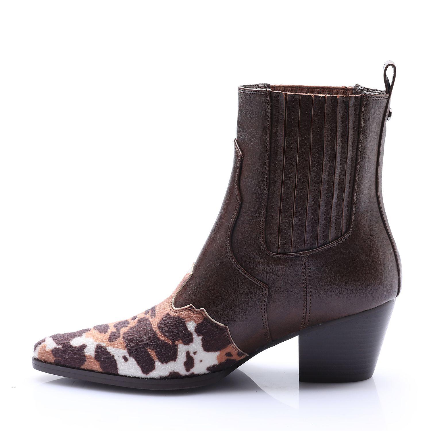 Botin Mujer Solea Limoncello Marron-3