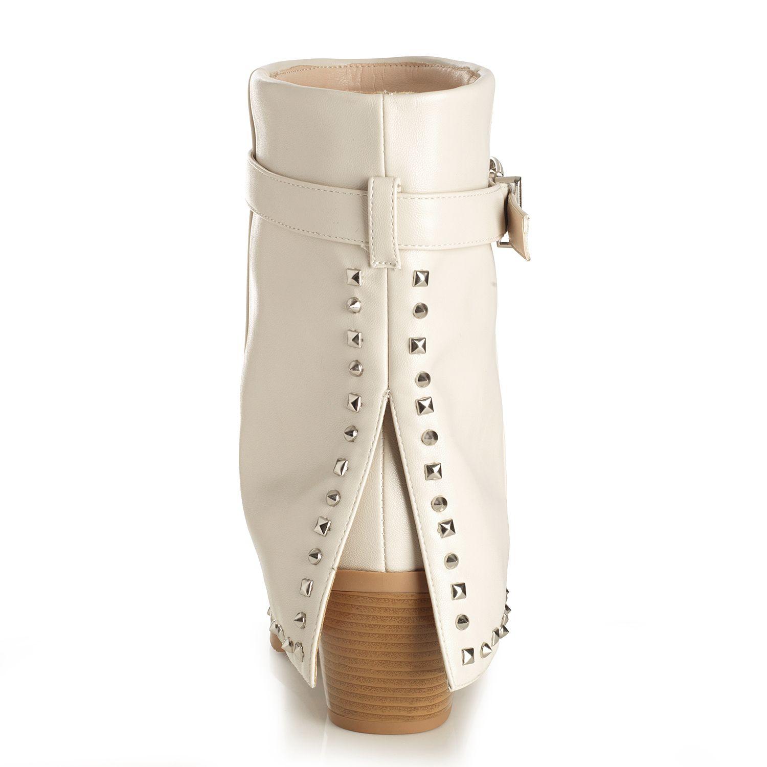 Botin Mujer Via Uno Beige 22613402-1