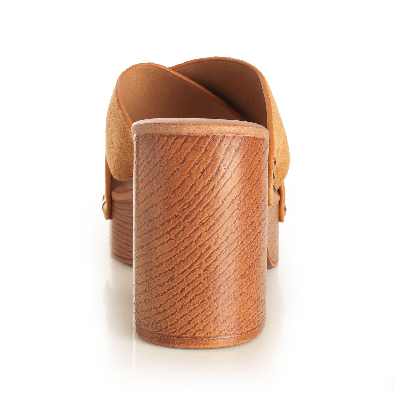 Sandalia Mujer Via Uno Camel 22633619-1