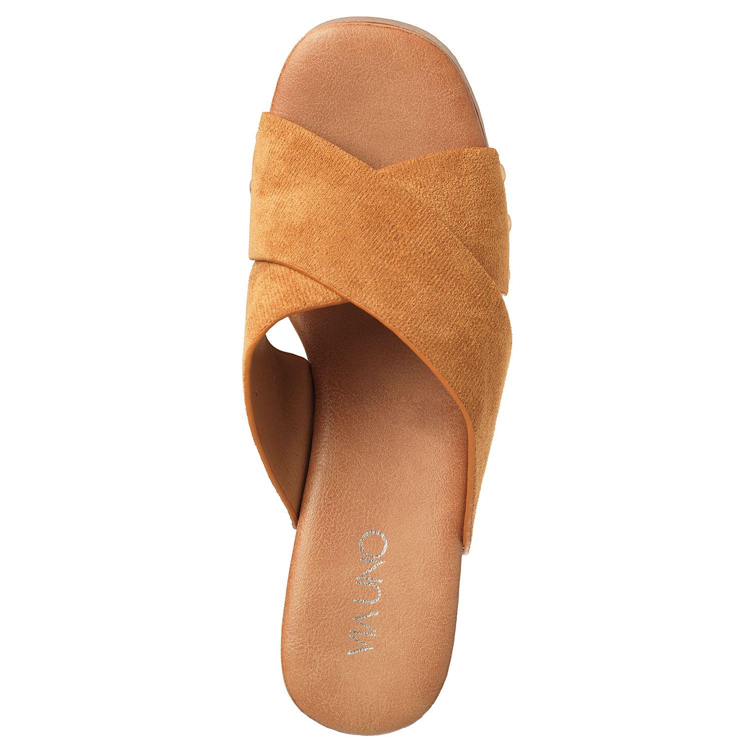 Sandalia Mujer Via Uno Camel 22633619-2