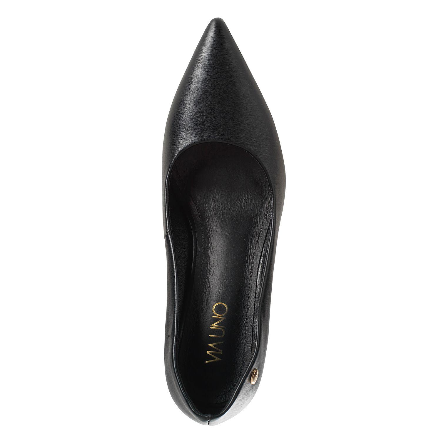 Zapato Mujer Via Uno Negro 22632502-2