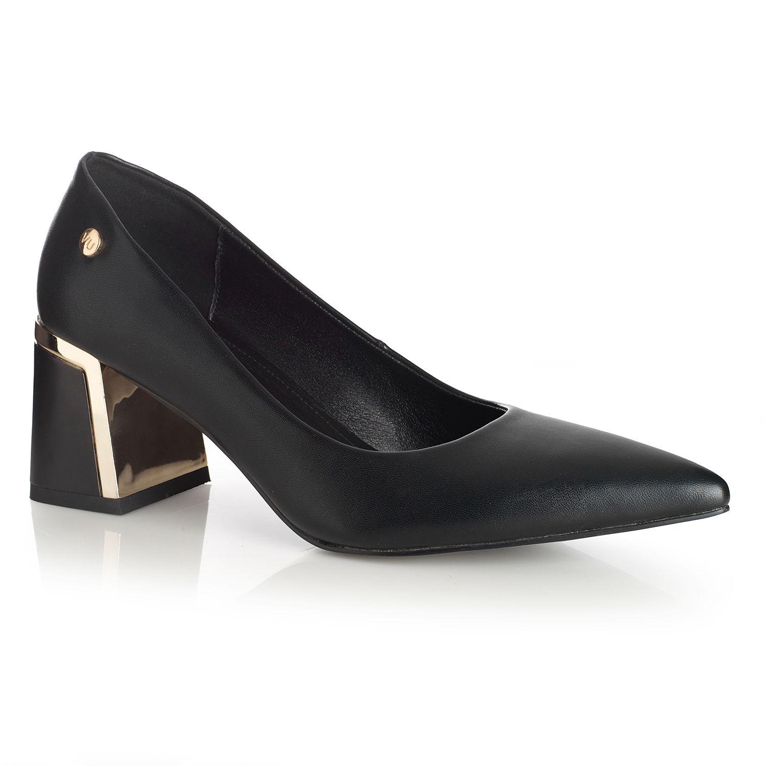 Zapato Mujer Via Uno Negro 22632502-3