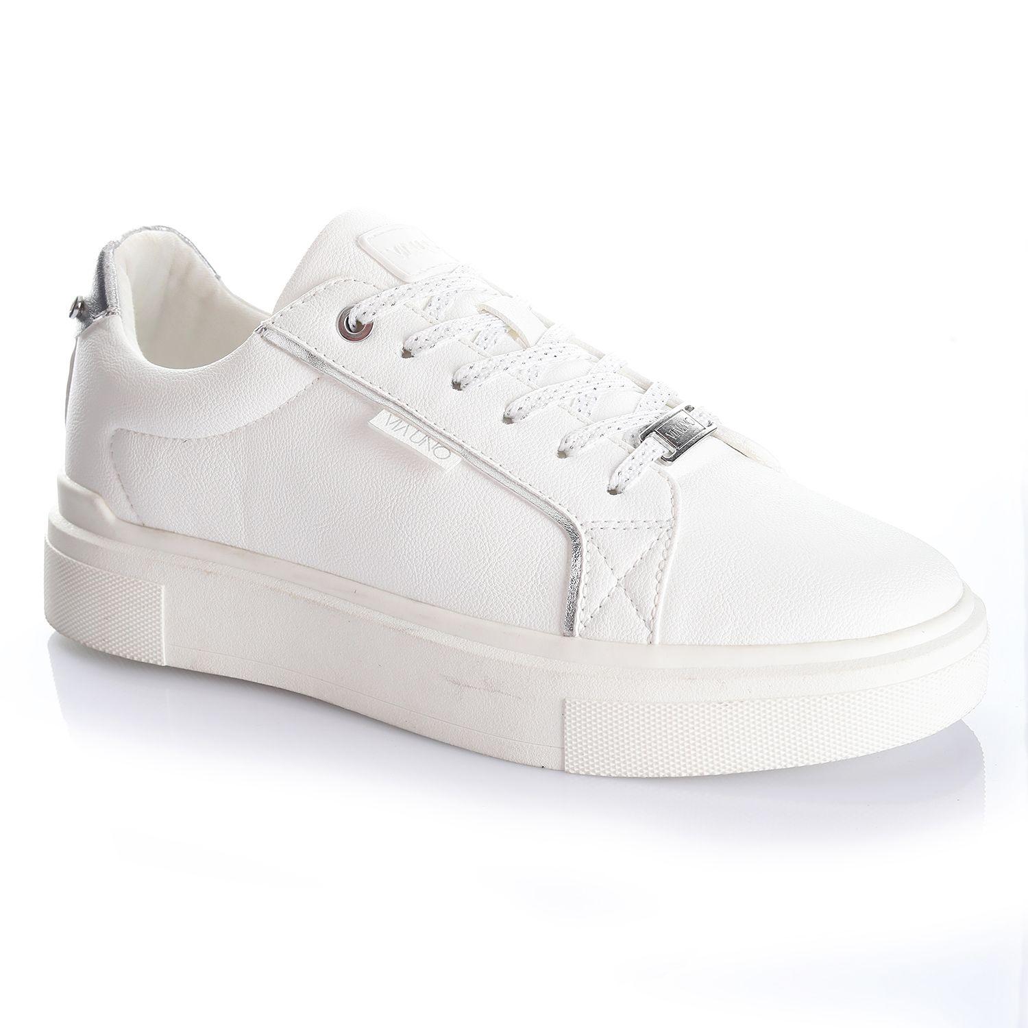Zapatilla Mujer Blanco Via Uno 12541712-3