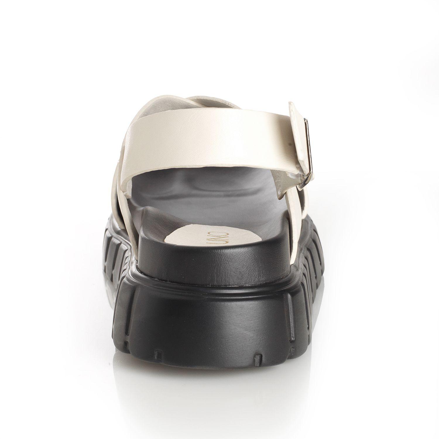 Sandalia Mujer Via Uno Beige 22641604-1