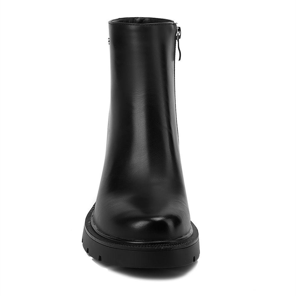 Botin Mujer Negro Via Uno 12533430-2