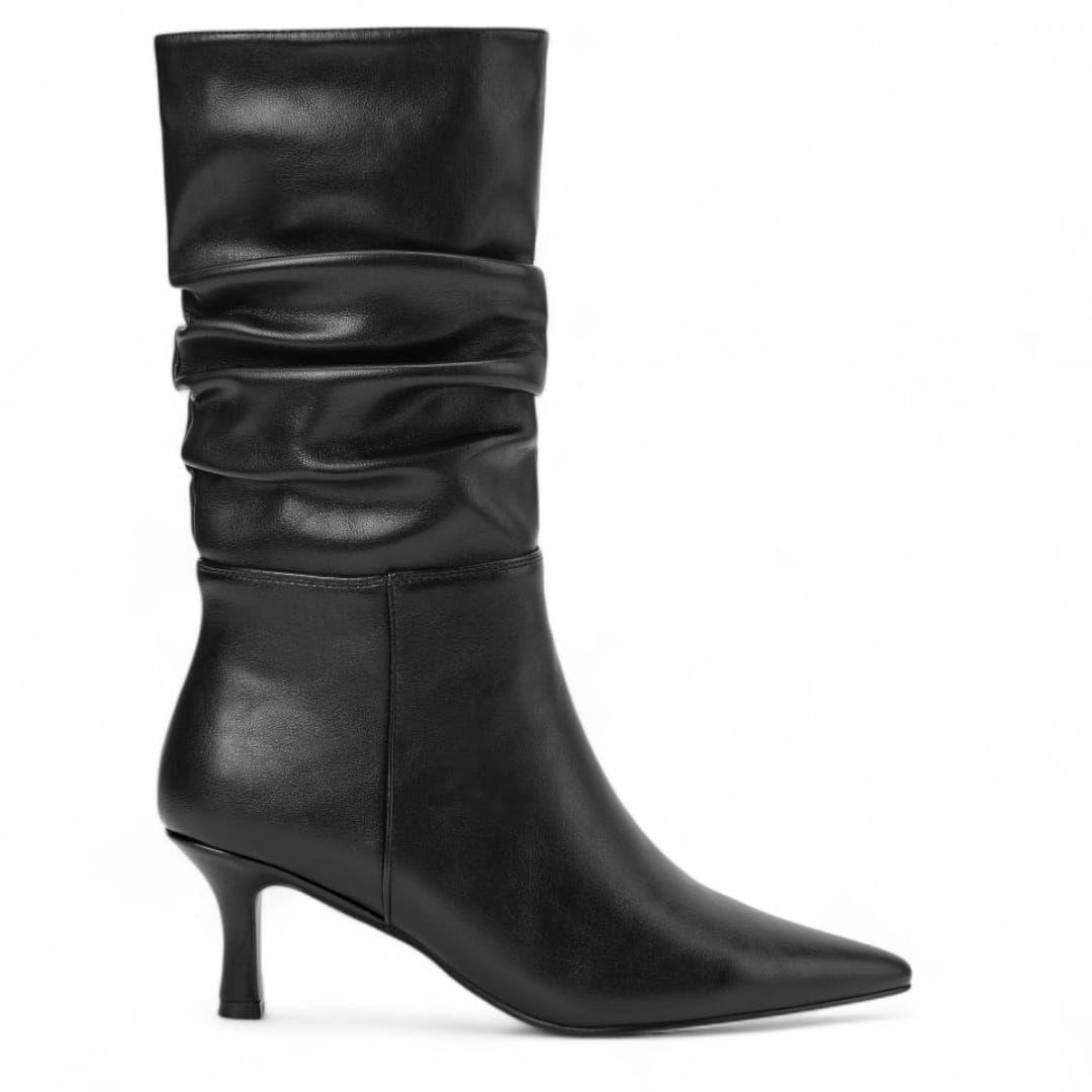 Bota Mujer Via Uno WestWinter Velvet Negro-0