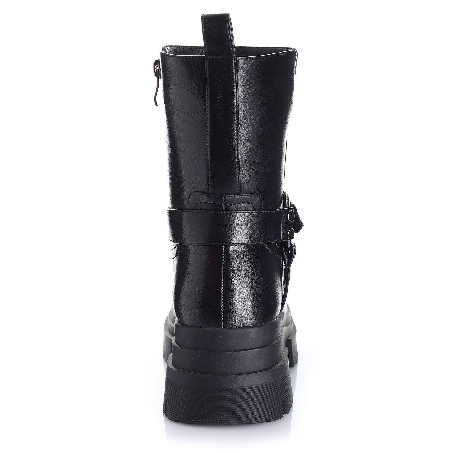 Botin Mujer Negro Via Uno 12531401-1