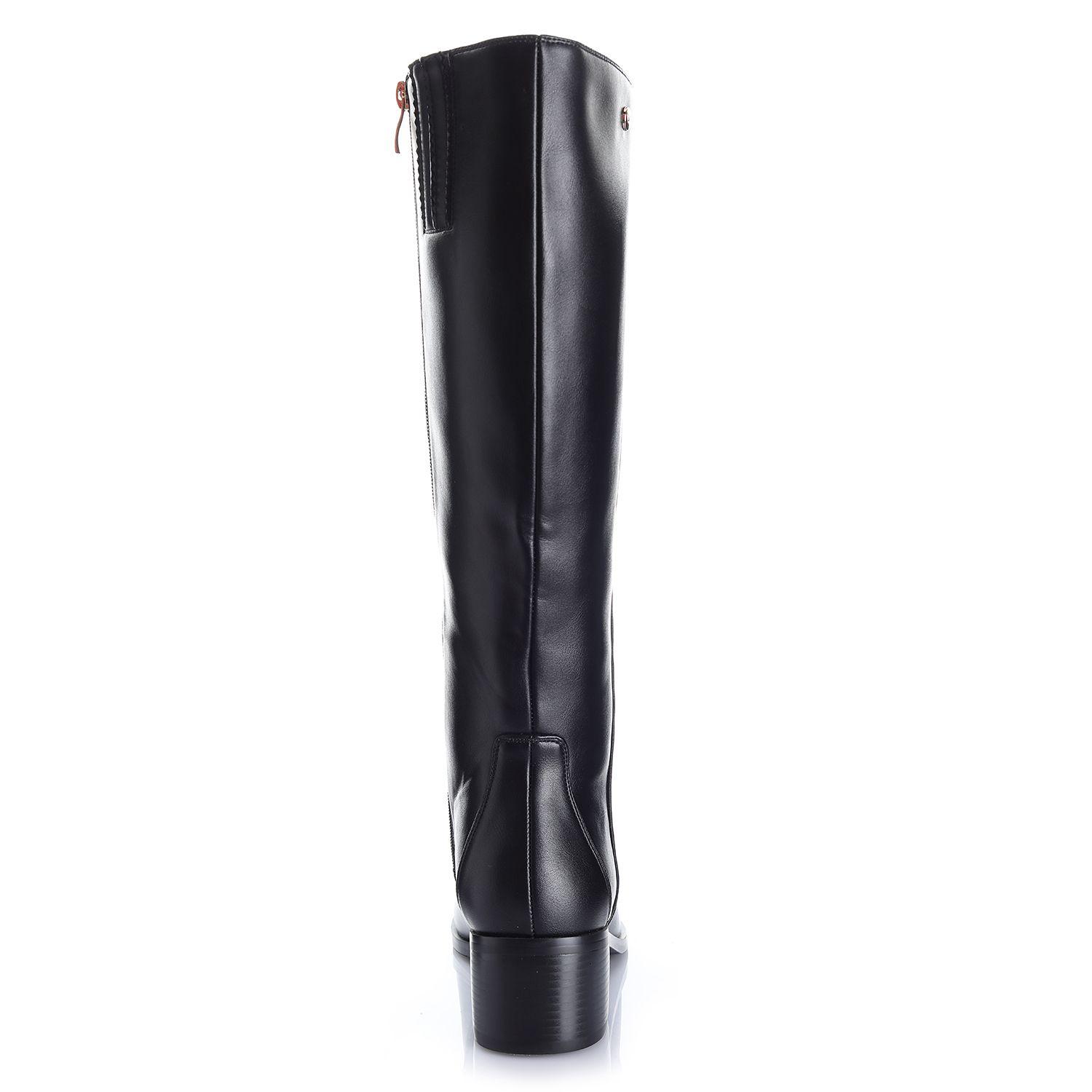 Bota Mujer Negro Via Uno 12532301-1