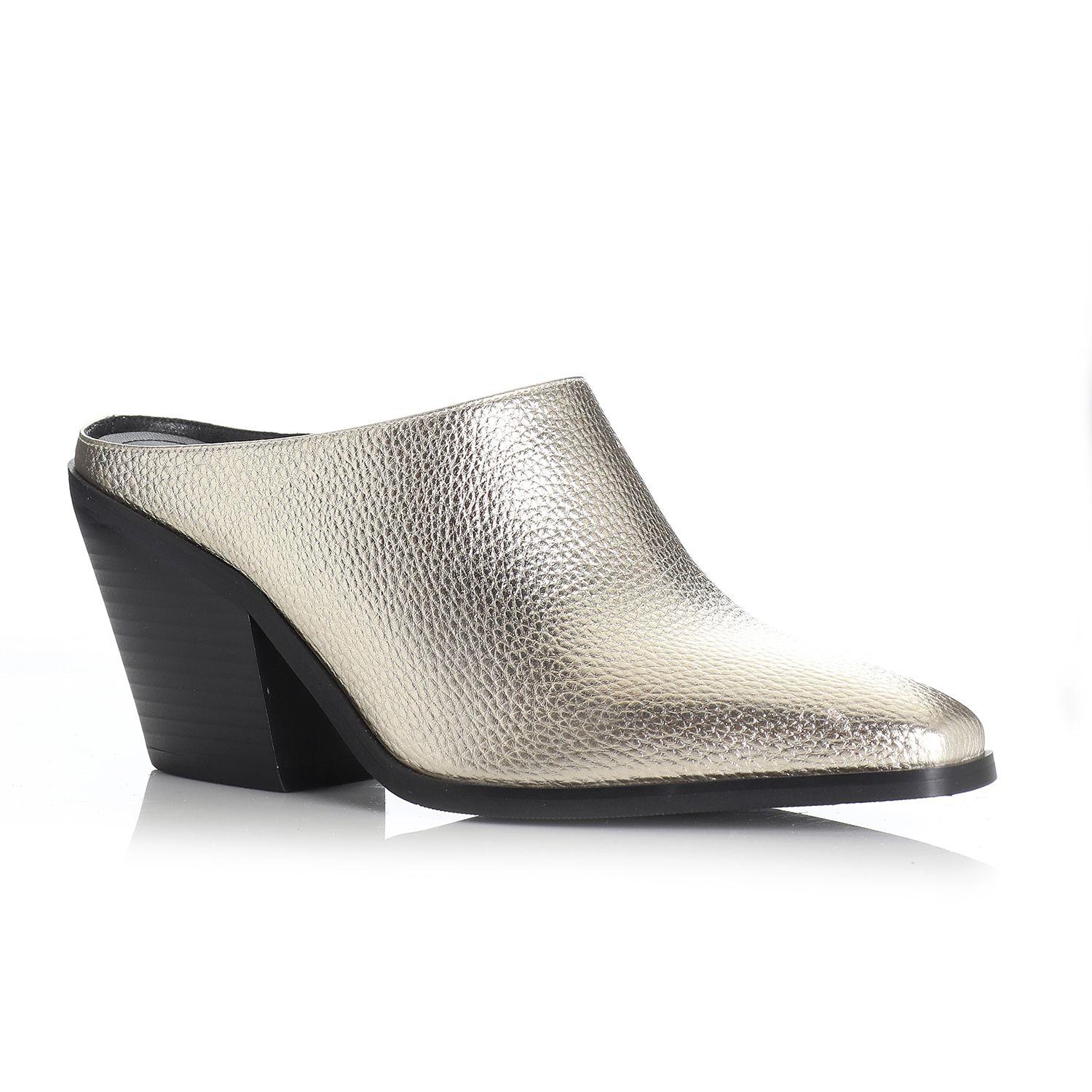 Zapato Mujer Dorado Via Uno 22512502-3
