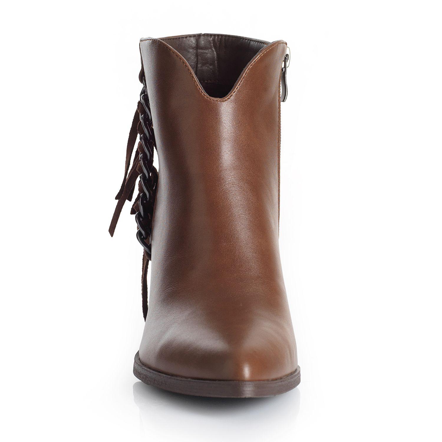 Botin Mujer Via Uno WestWinter Bandit Café-2