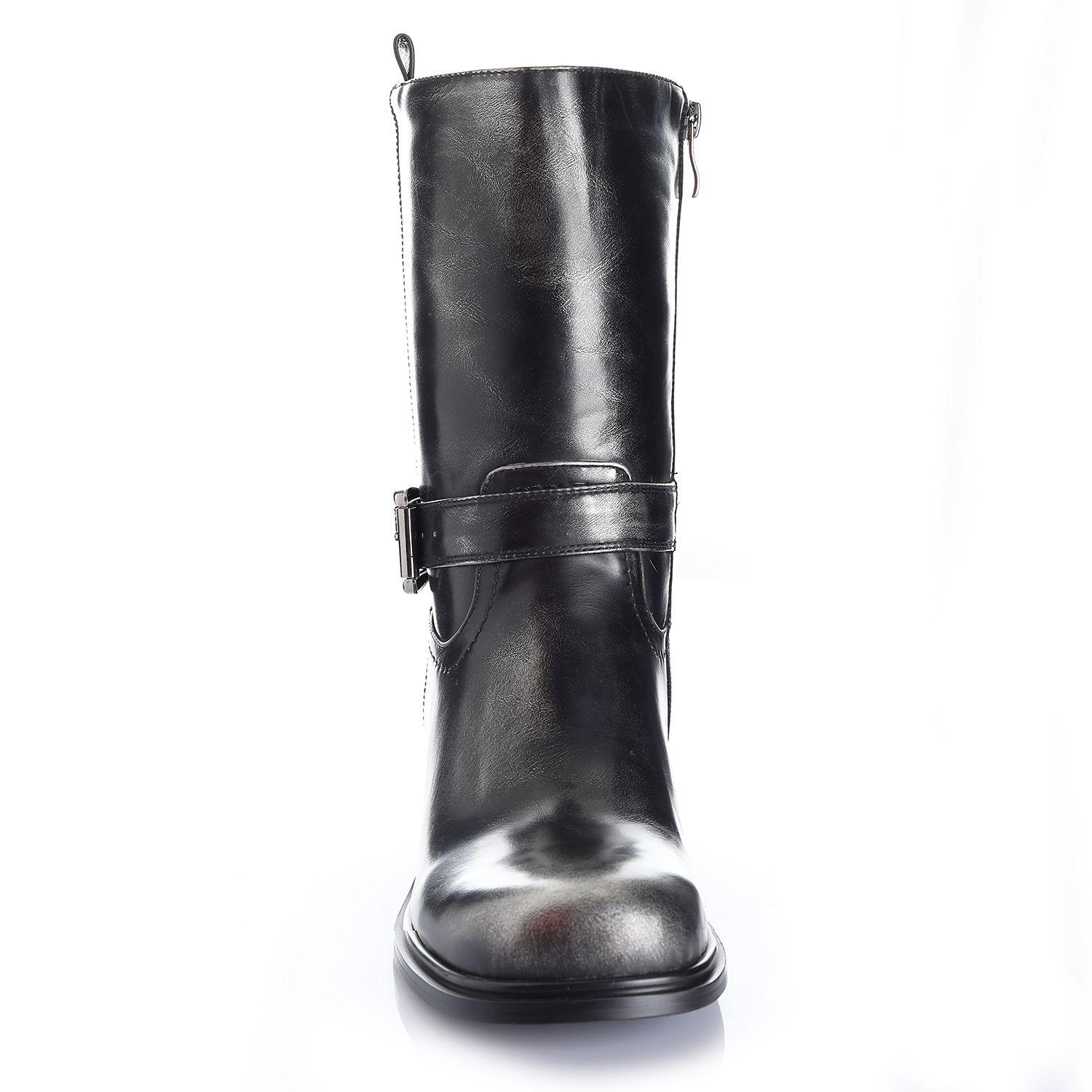 Botin Mujer Negro Via Uno 12532411-2