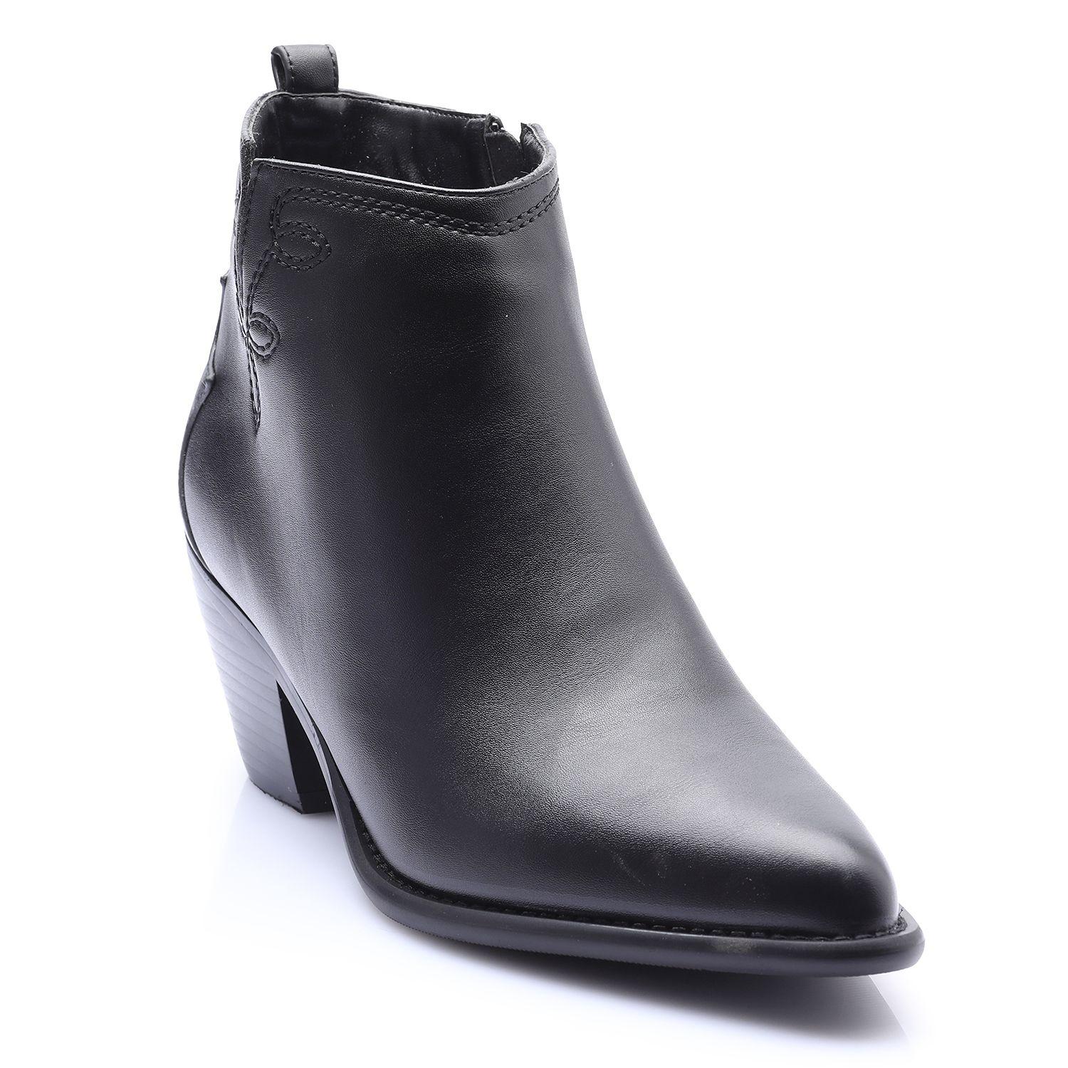 Botin Mujer Solea Sole Negro-2
