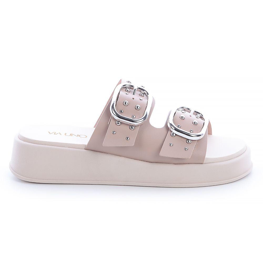 Sandalia Mujer Taupe Via Uno 22541601-0