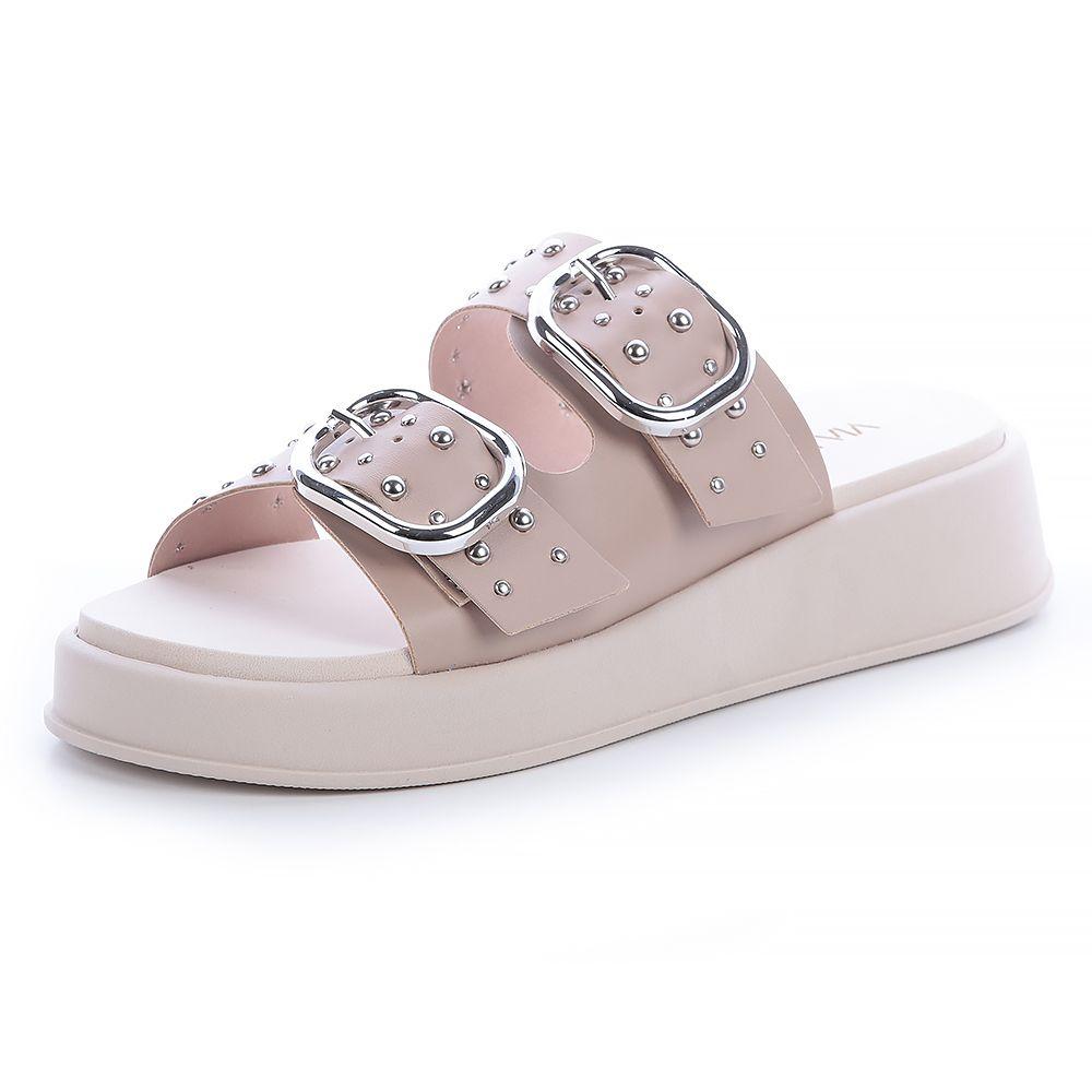 Sandalia Mujer Taupe Via Uno 22541601-3
