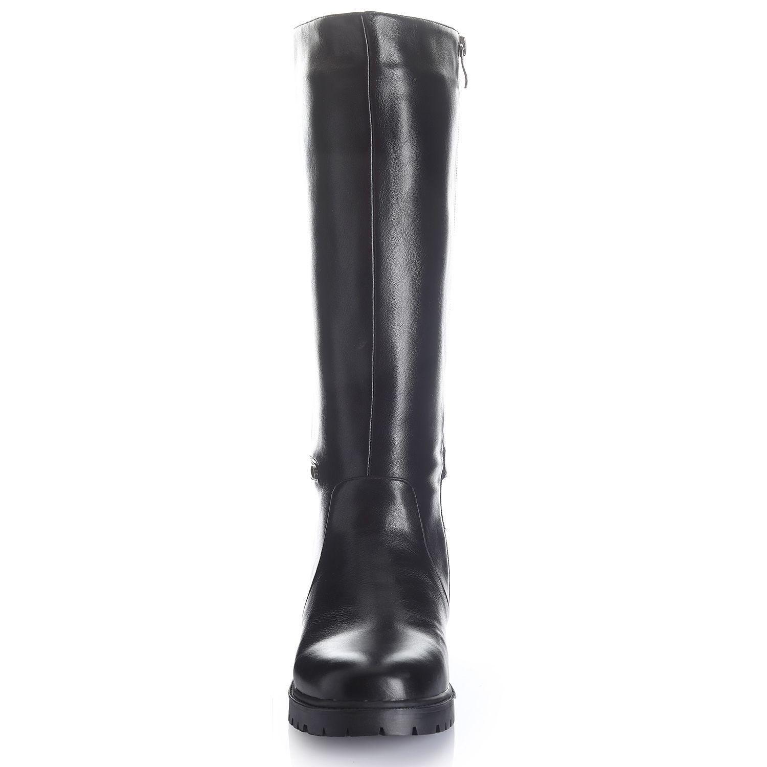 Bota Mujer Negro Via Uno 12531317-2