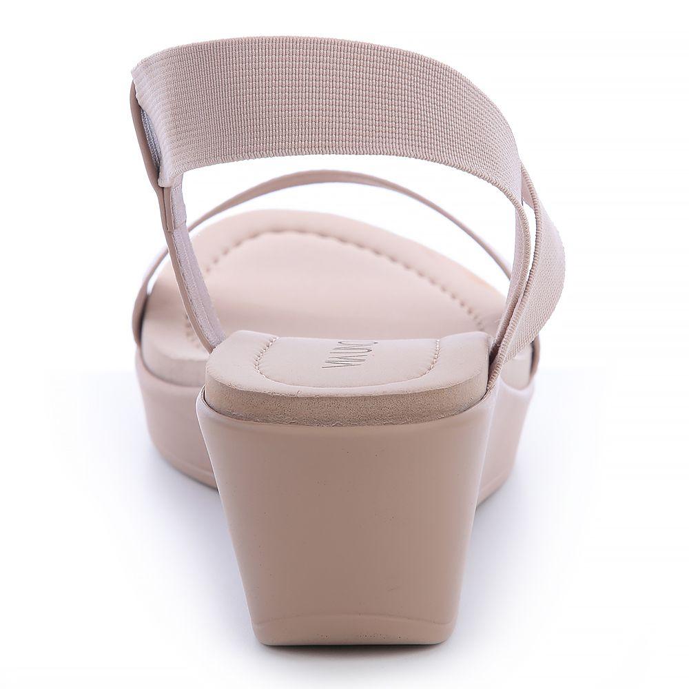 Sandalia Mujer Beige Via Uno 22542606-1