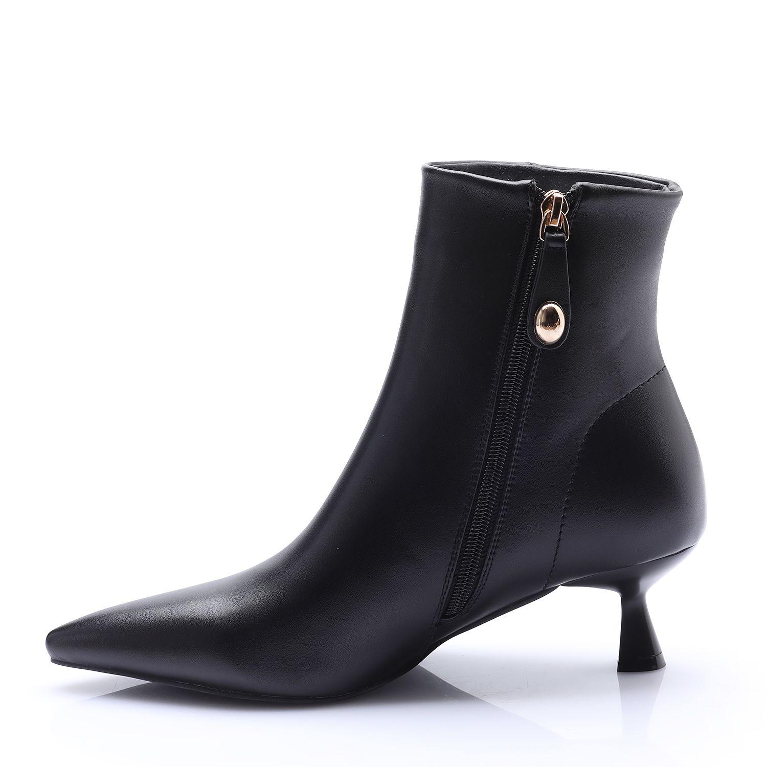 Botin Mujer Solea Paros Negro-3
