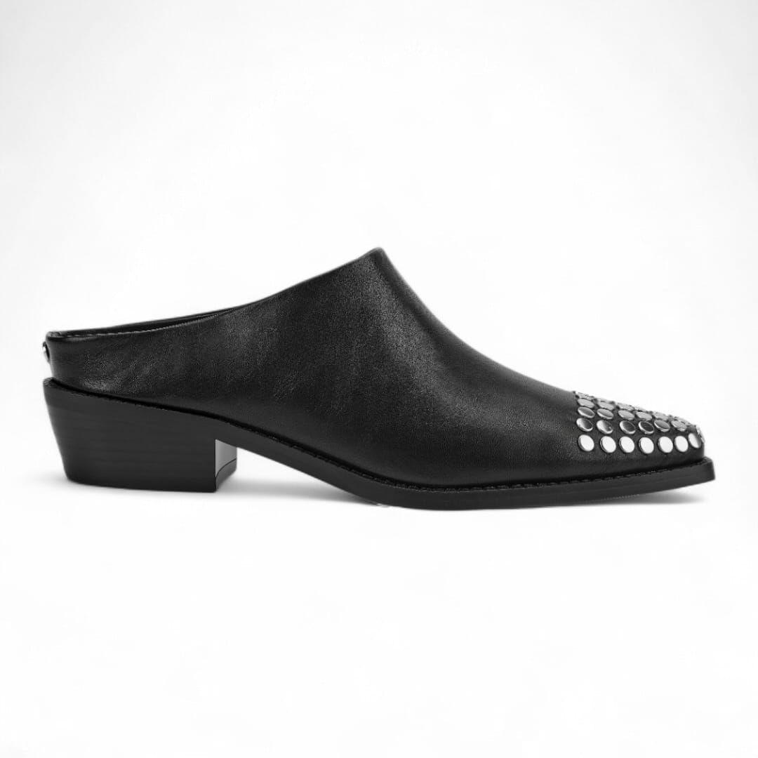 Zapato Mujer Via Uno WestWinter Wolf Negro-0