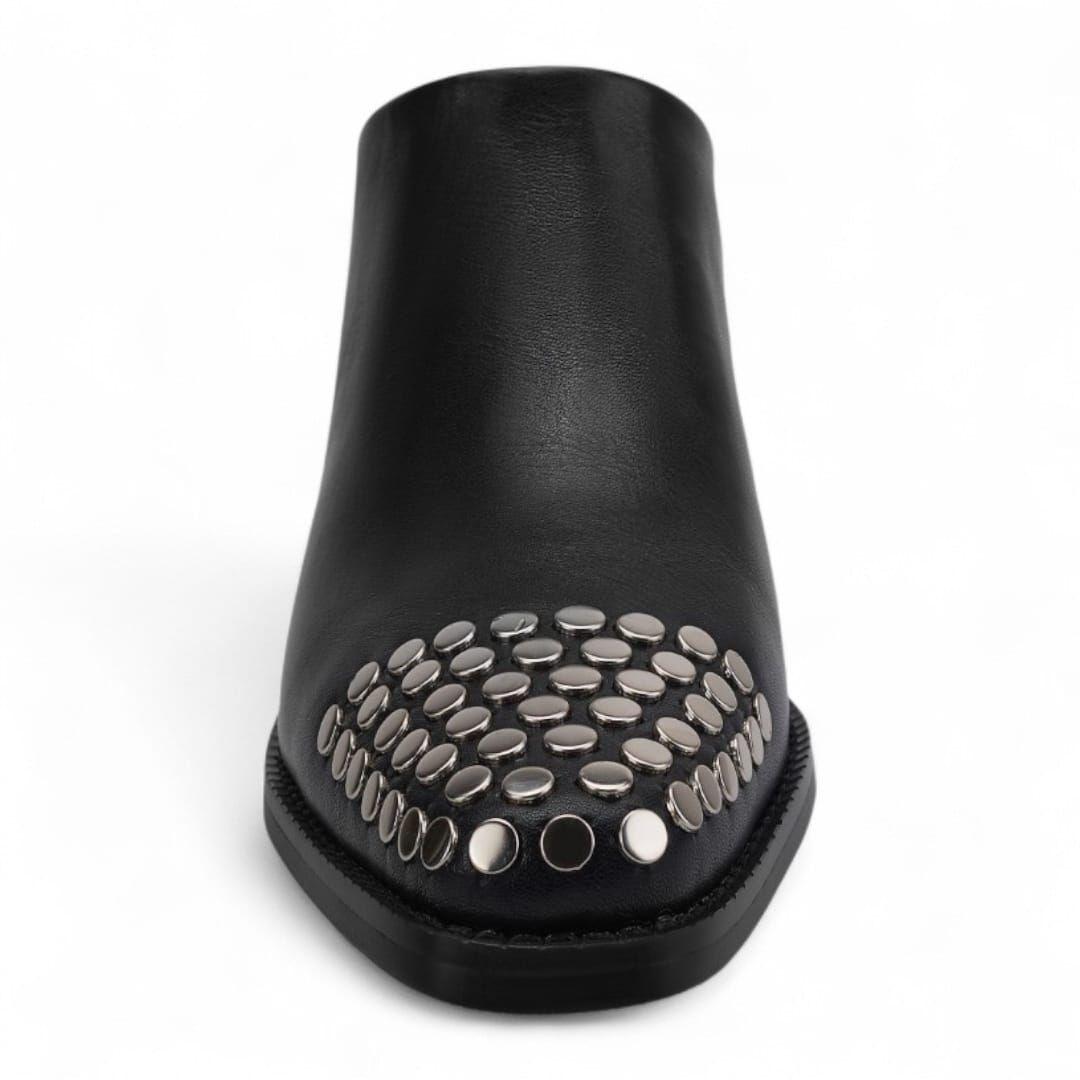 Zapato Mujer Via Uno WestWinter Wolf Negro-2