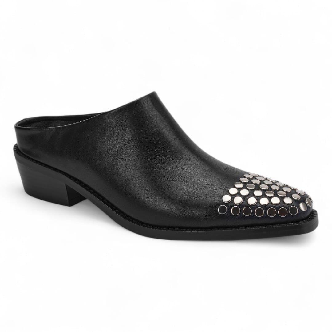 Zapato Mujer Via Uno WestWinter Wolf Negro-3