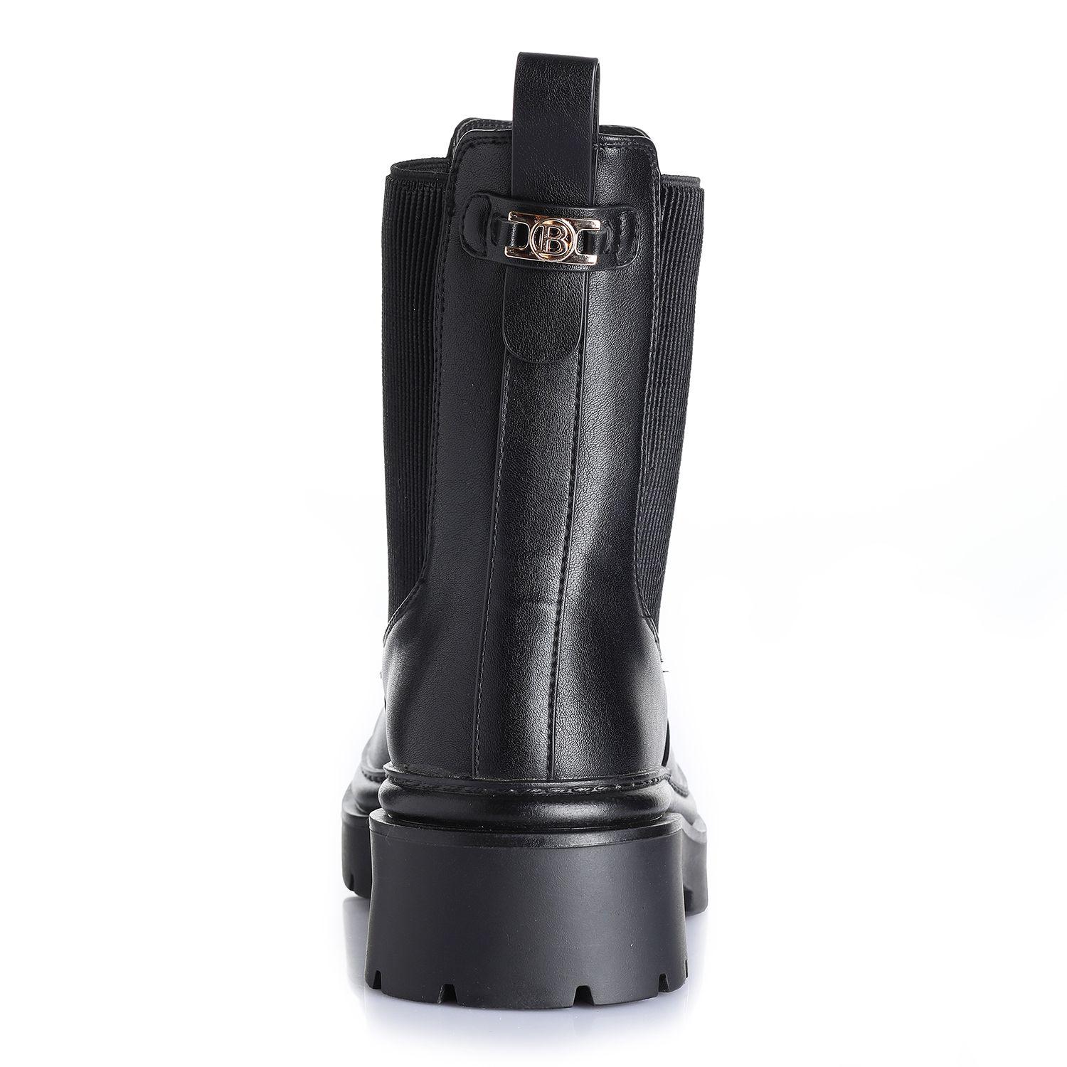 Botin Mujer Negro Via Uno 12431431-1