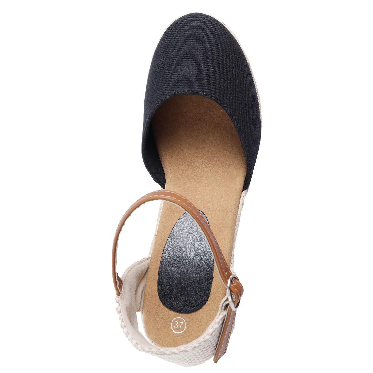 Zapato Mujer Negro Via Uno 22543501-2