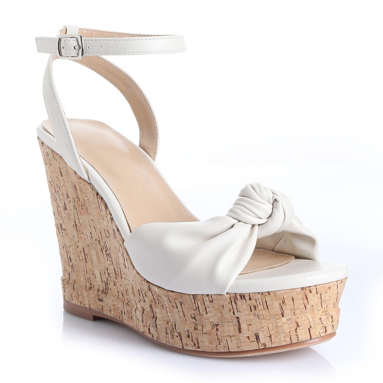 Sandalia Mujer Crema Via Uno 22543602-3