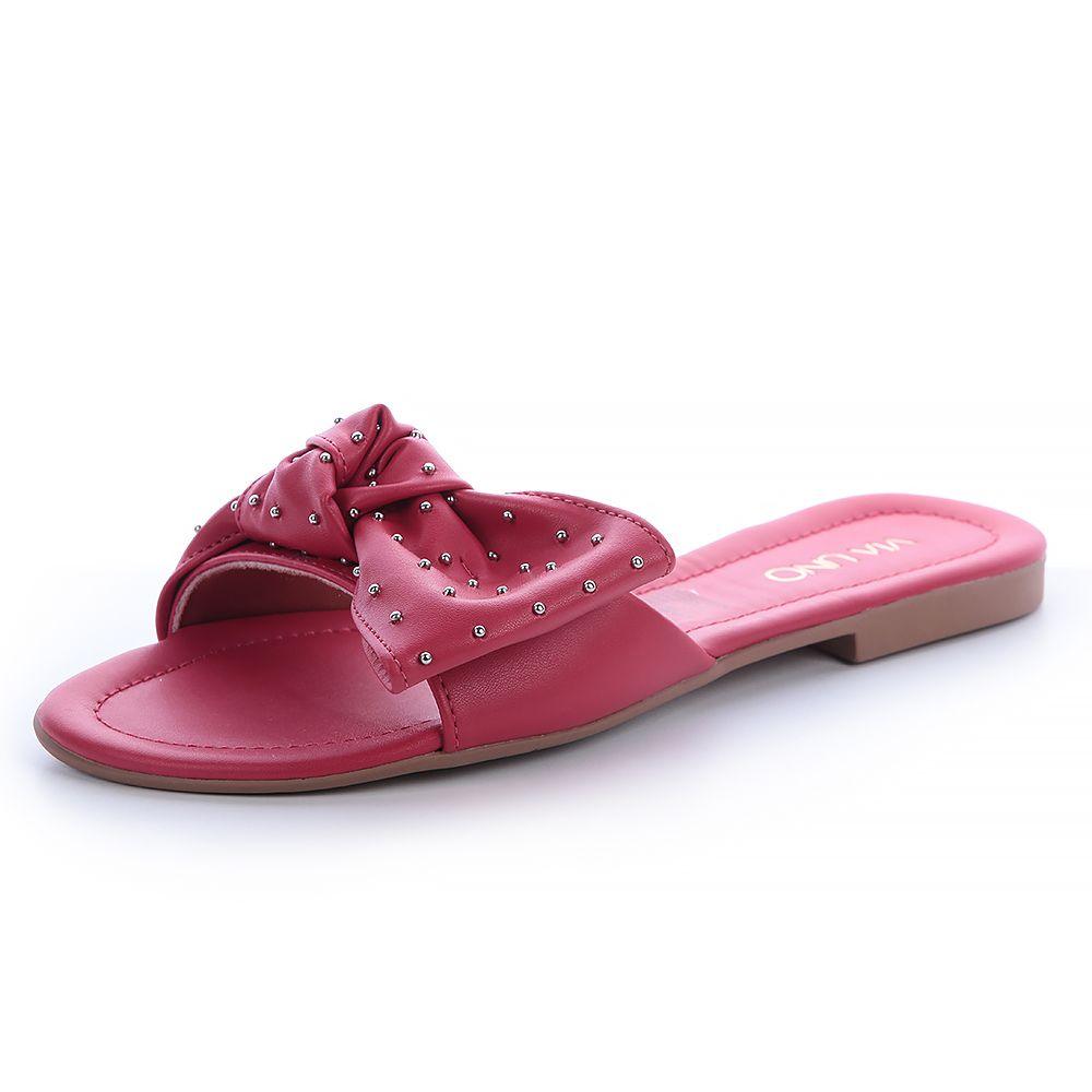 Sandalia Mujer Rojo Via Uno 22501607-3