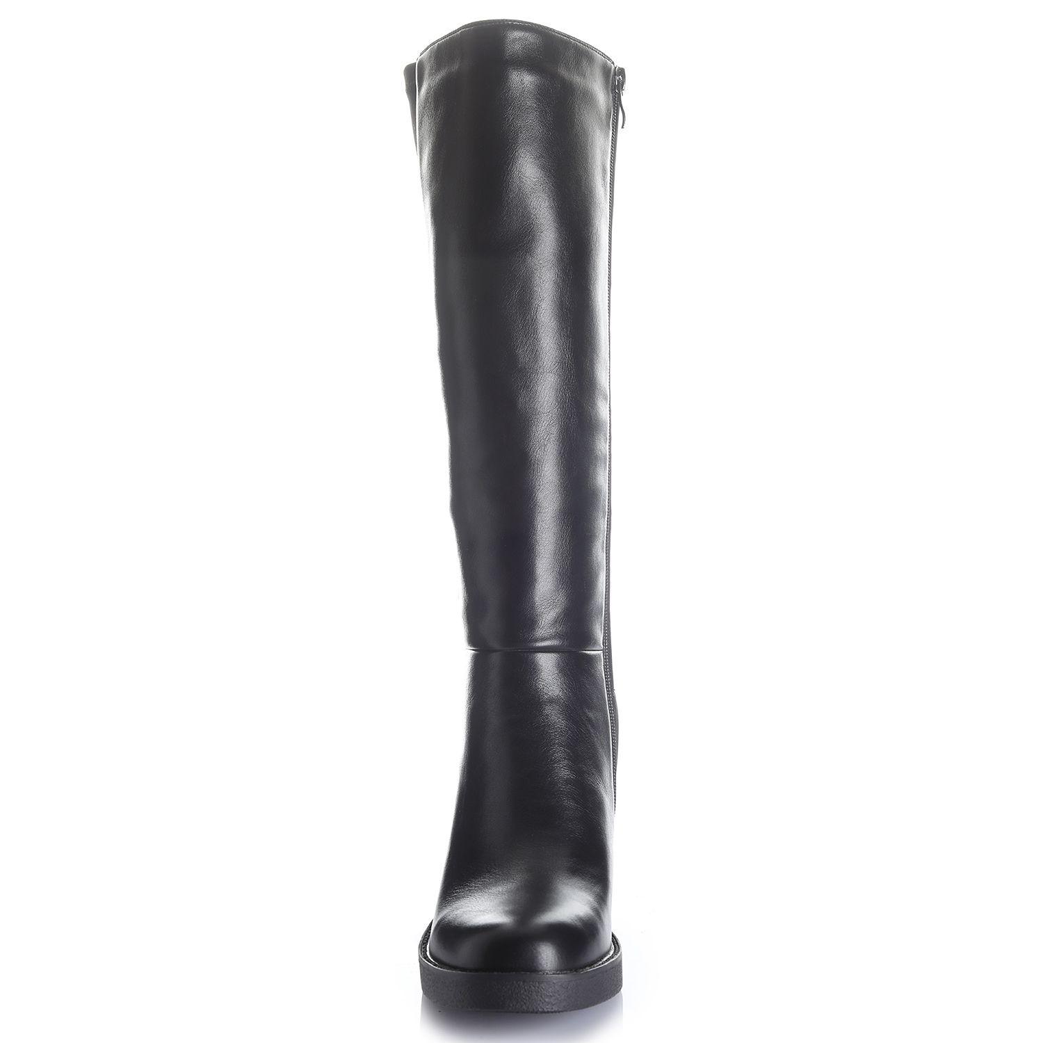 Bota Mujer Negro Via Uno 12532310-2