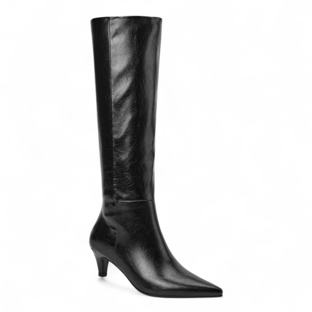 Bota Mujer Via Uno WestWinter Ruby Negro-3