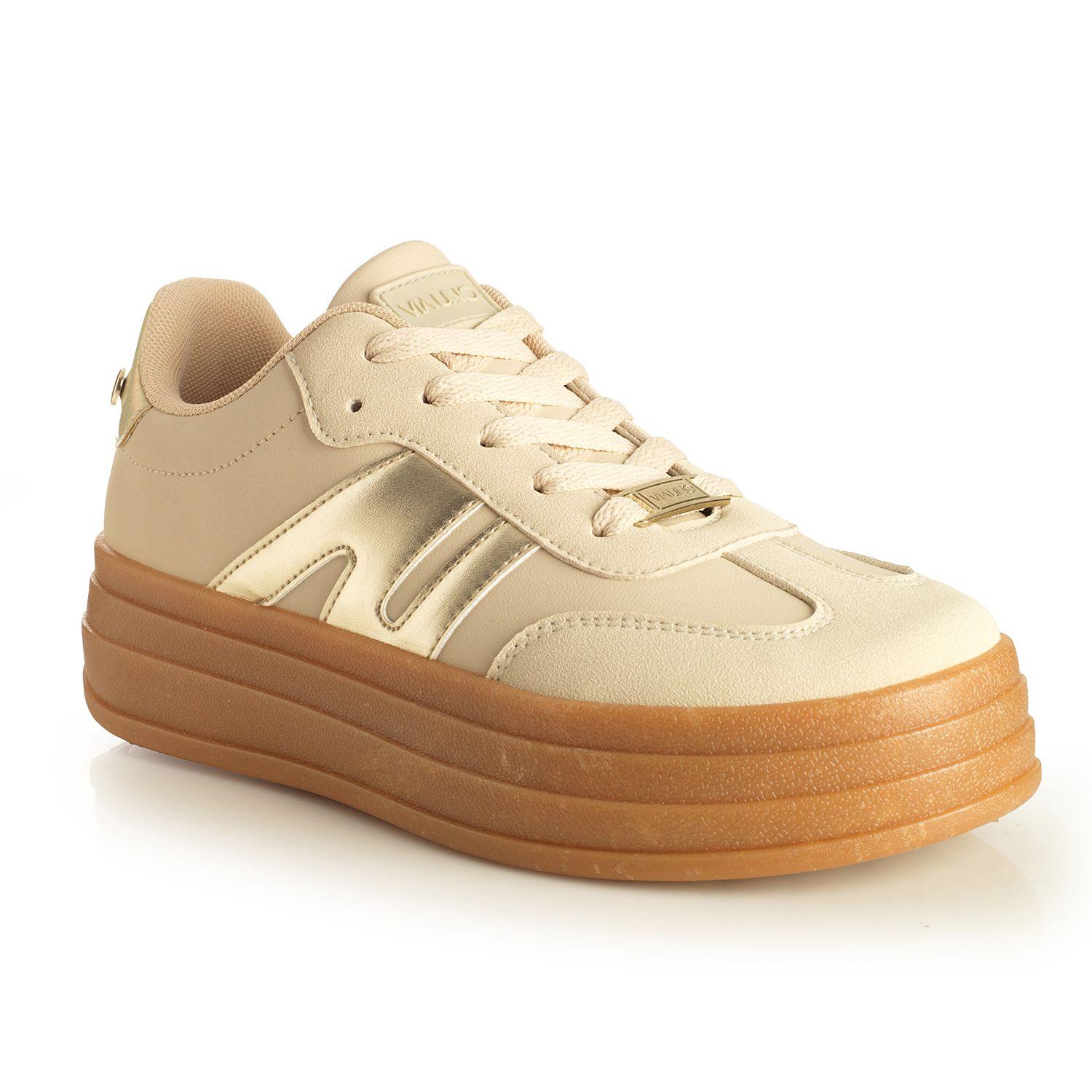 Zapatilla Mujer Via Uno Dorado 22641702-3