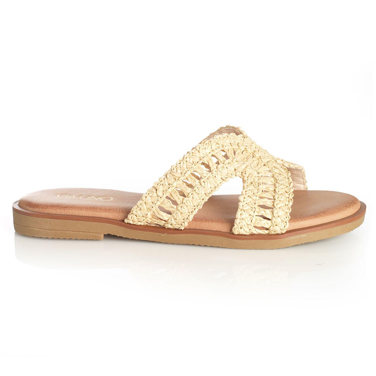 Sandalia Mujer Via Uno Beige 22601625-0