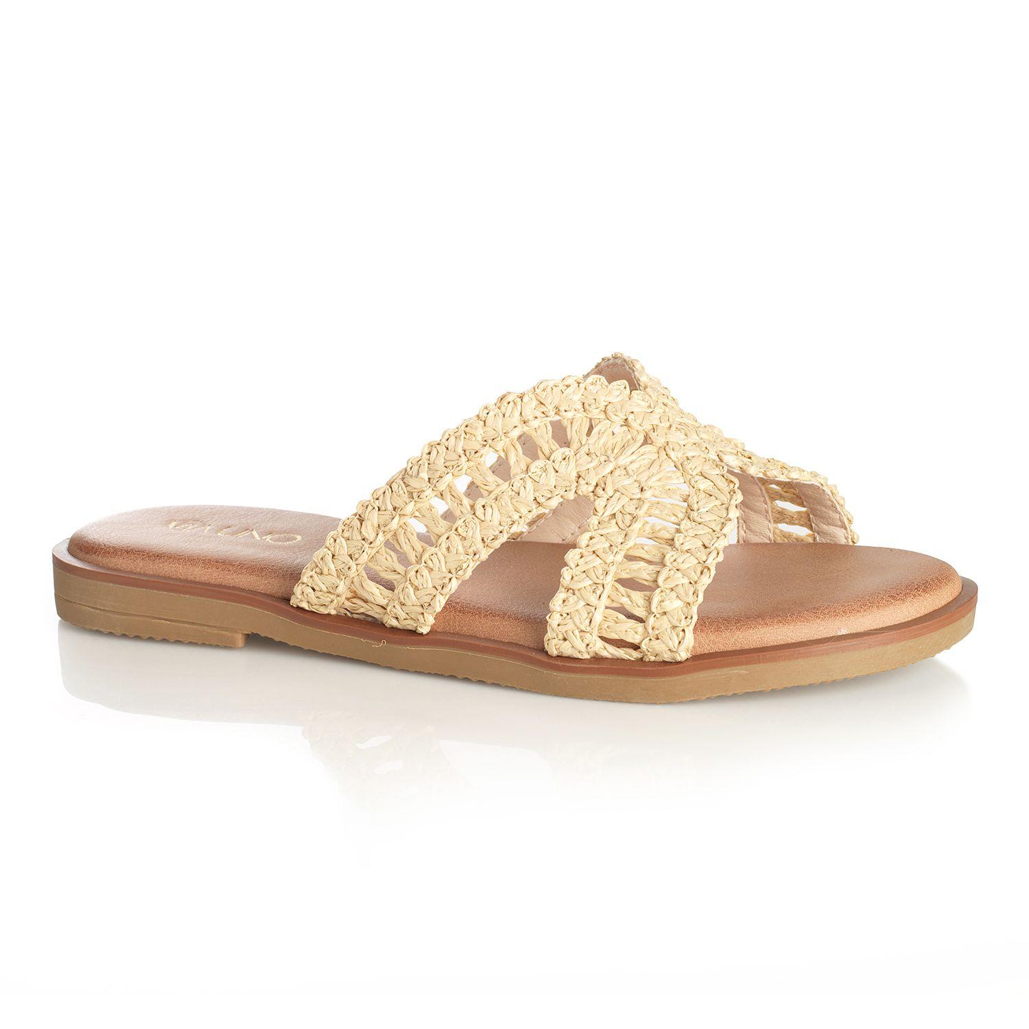 Sandalia Mujer Via Uno Beige 22601625-3