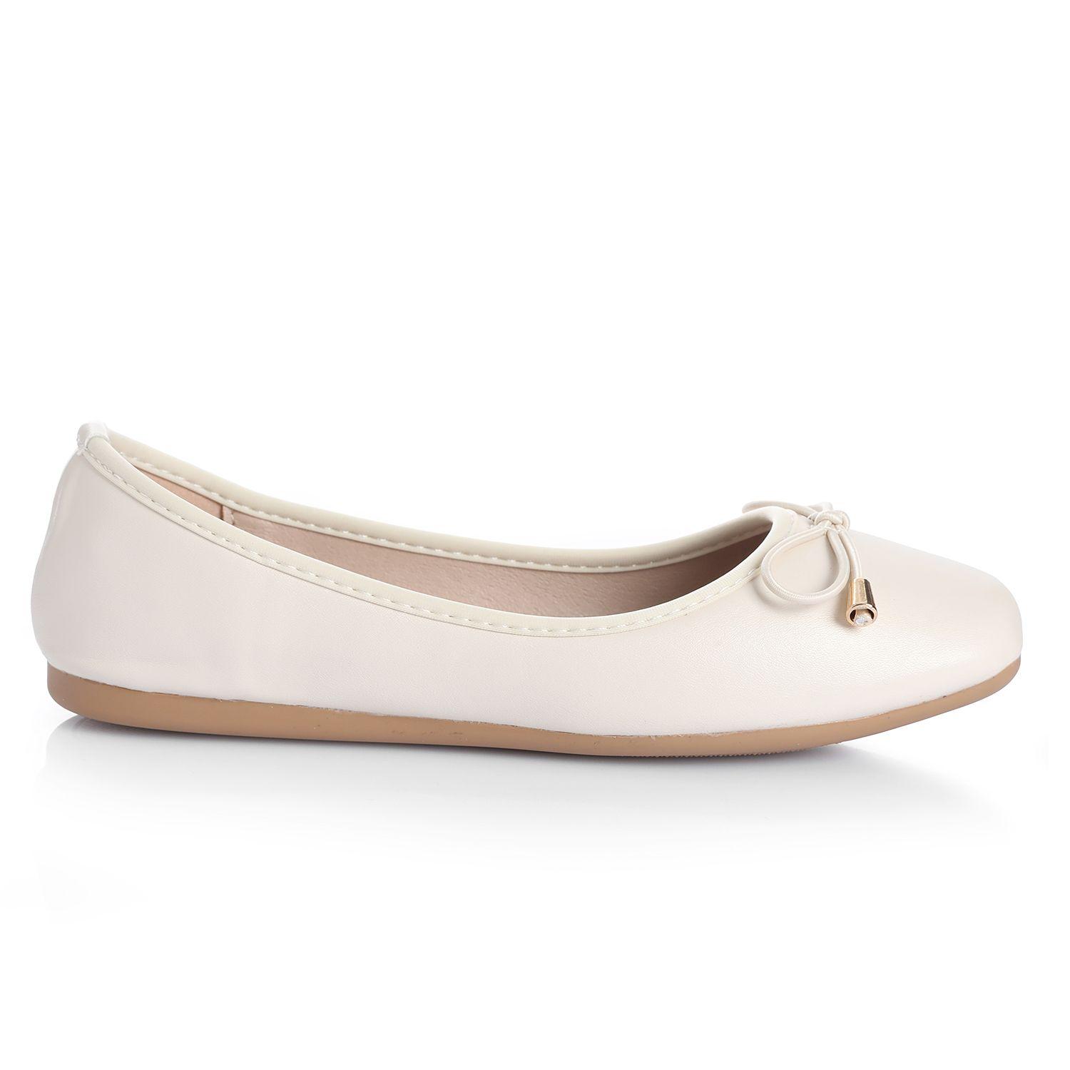 Zapato Mujer Via Uno Crema 22601510-0