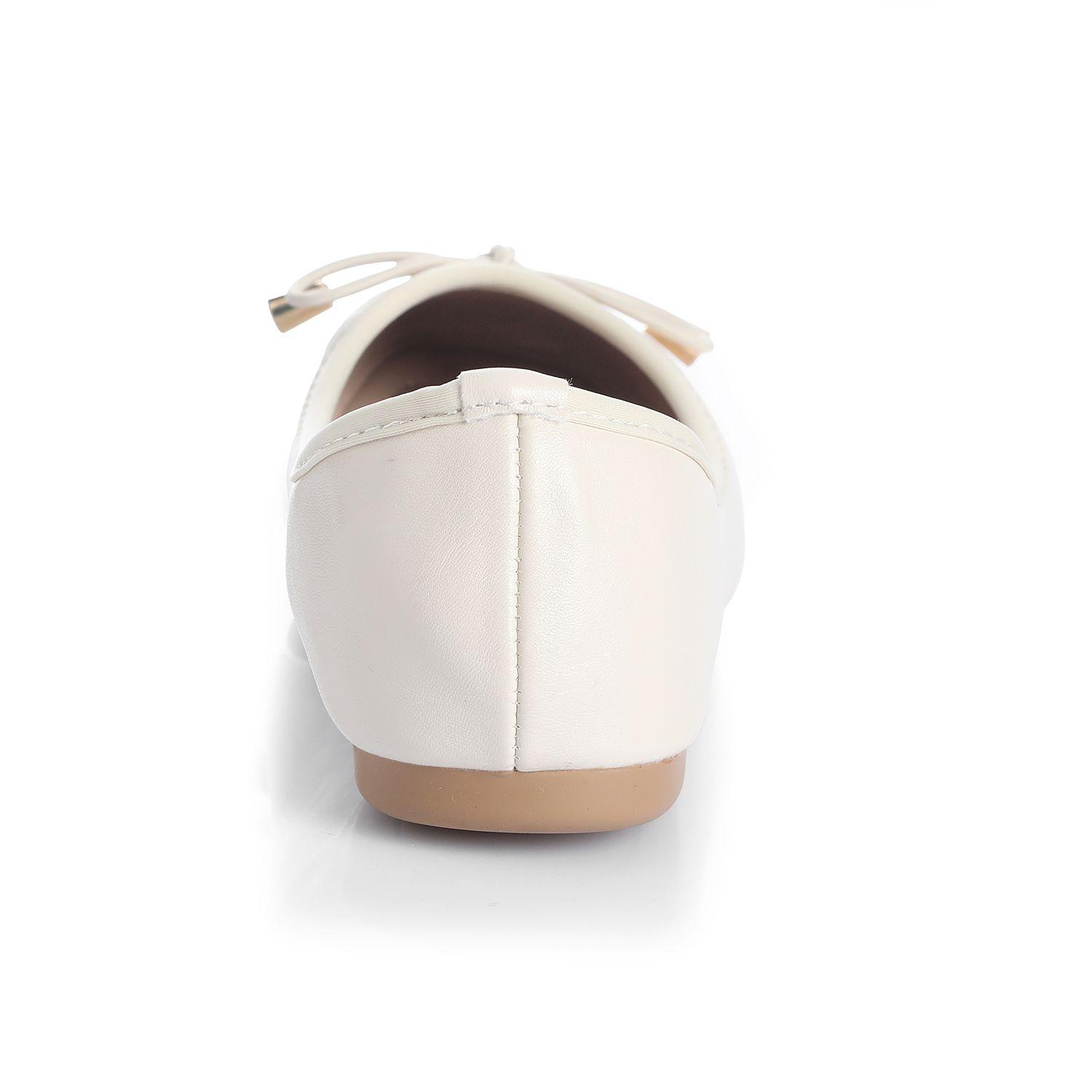 Zapato Mujer Via Uno Crema 22601510-1