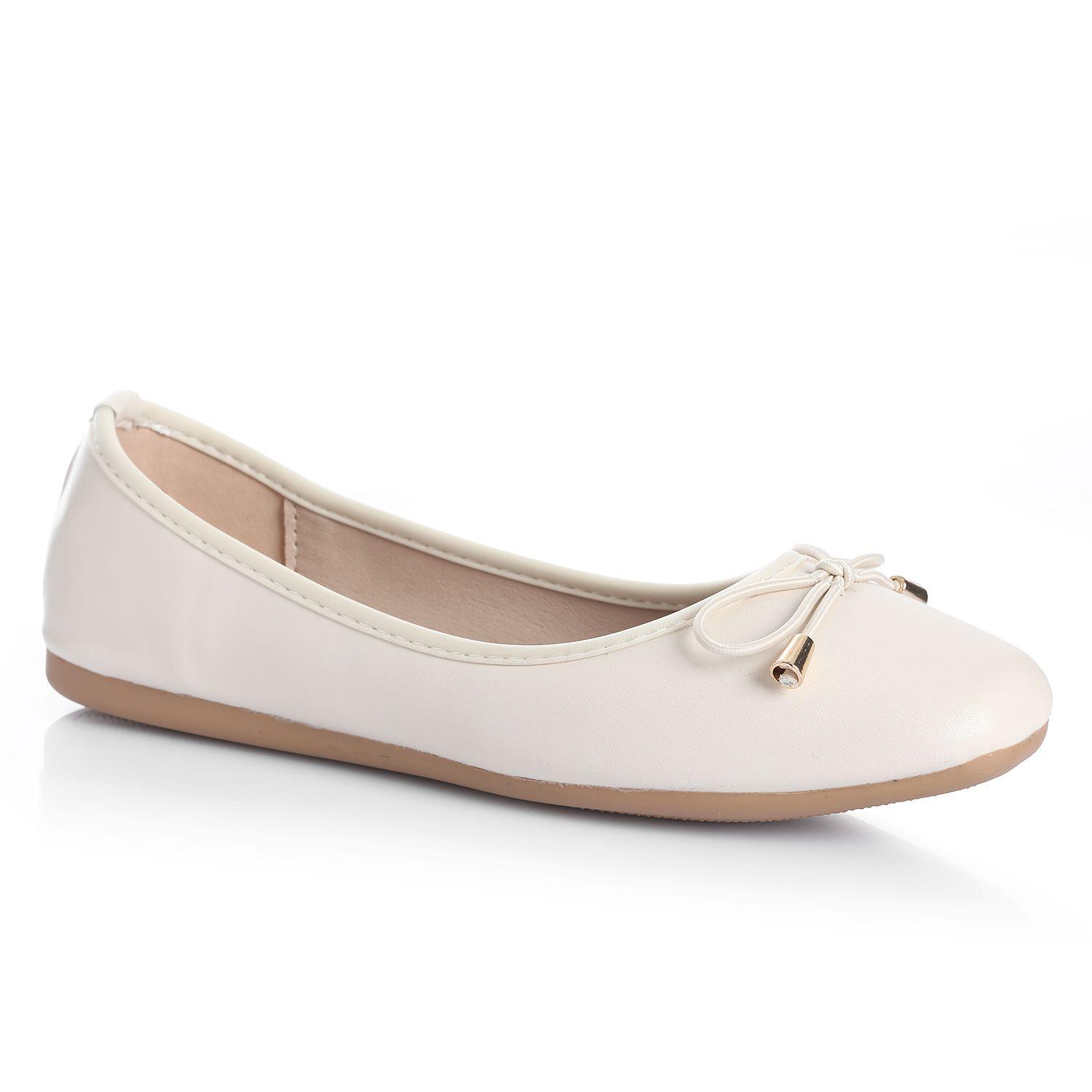 Zapato Mujer Via Uno Crema 22601510-3