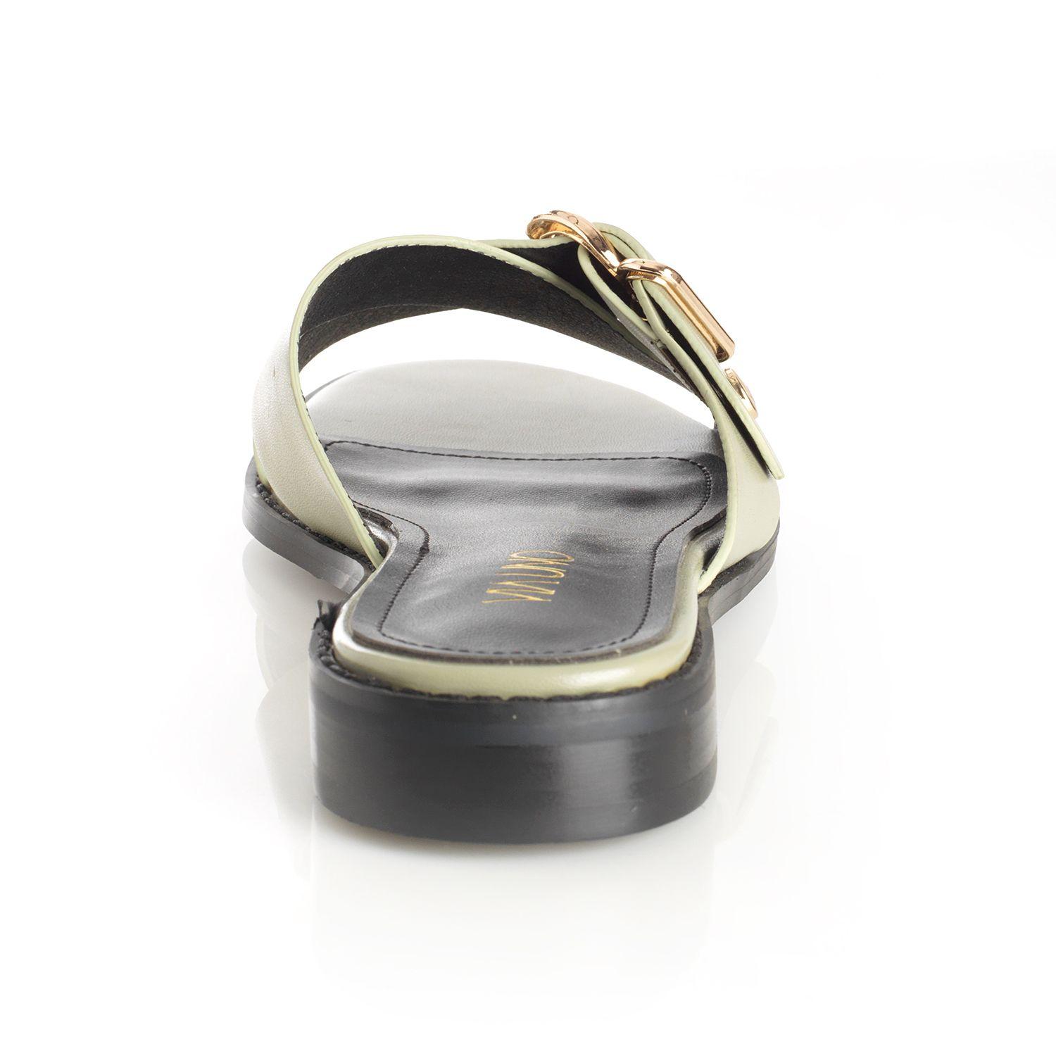 Sandalia Mujer Via Uno Oliva 22601610-1