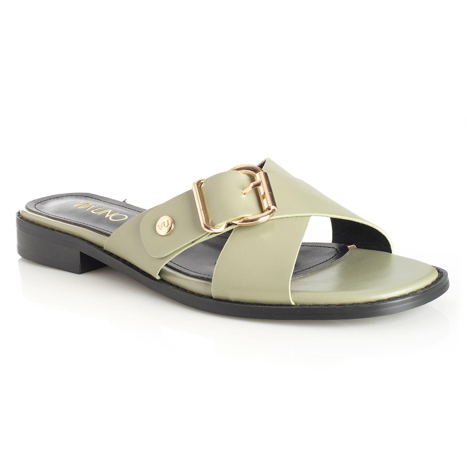 Sandalia Mujer Via Uno Oliva 22601610-3