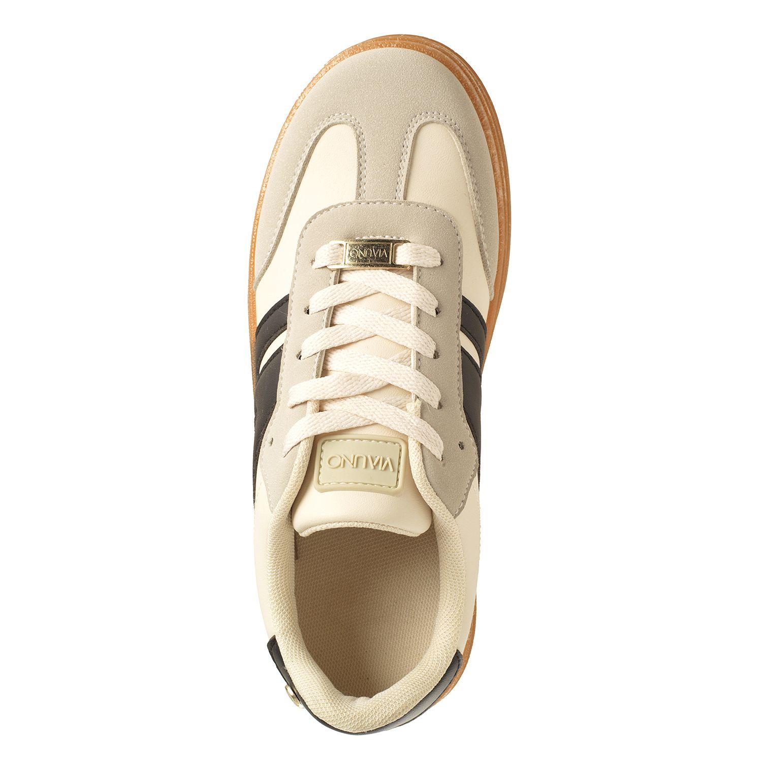 Zapatilla Mujer Via Uno Negro 22641702-2