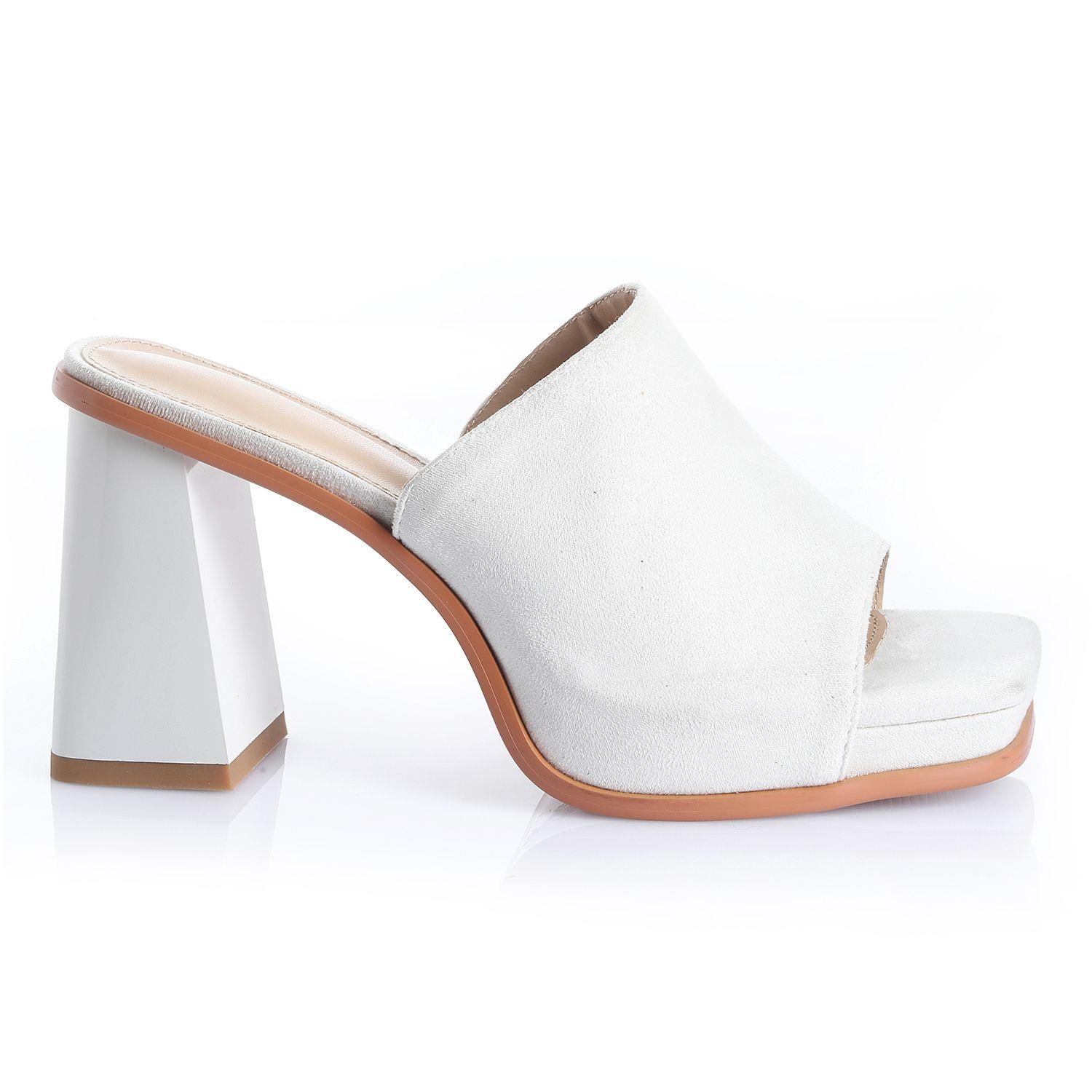 Sandalia Mujer Crema Via Uno 22533617-0
