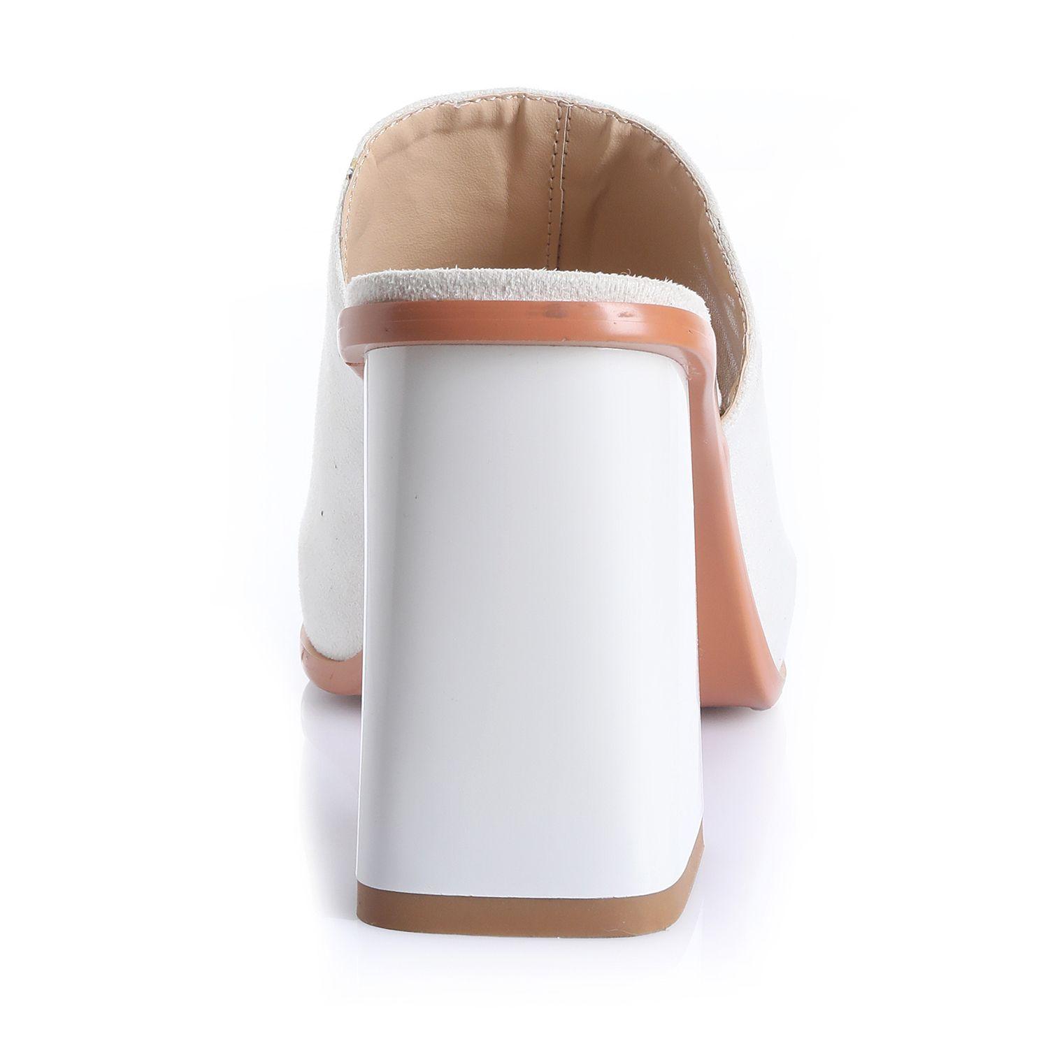 Sandalia Mujer Crema Via Uno 22533617-1