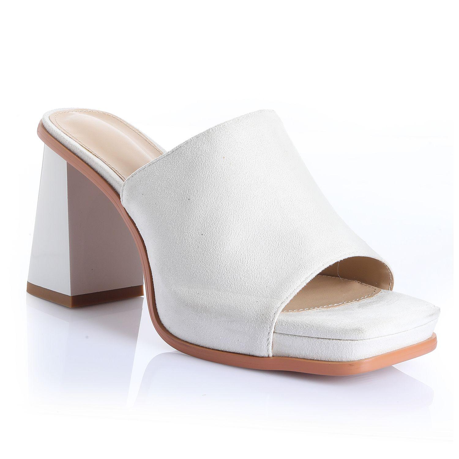 Sandalia Mujer Crema Via Uno 22533617-3
