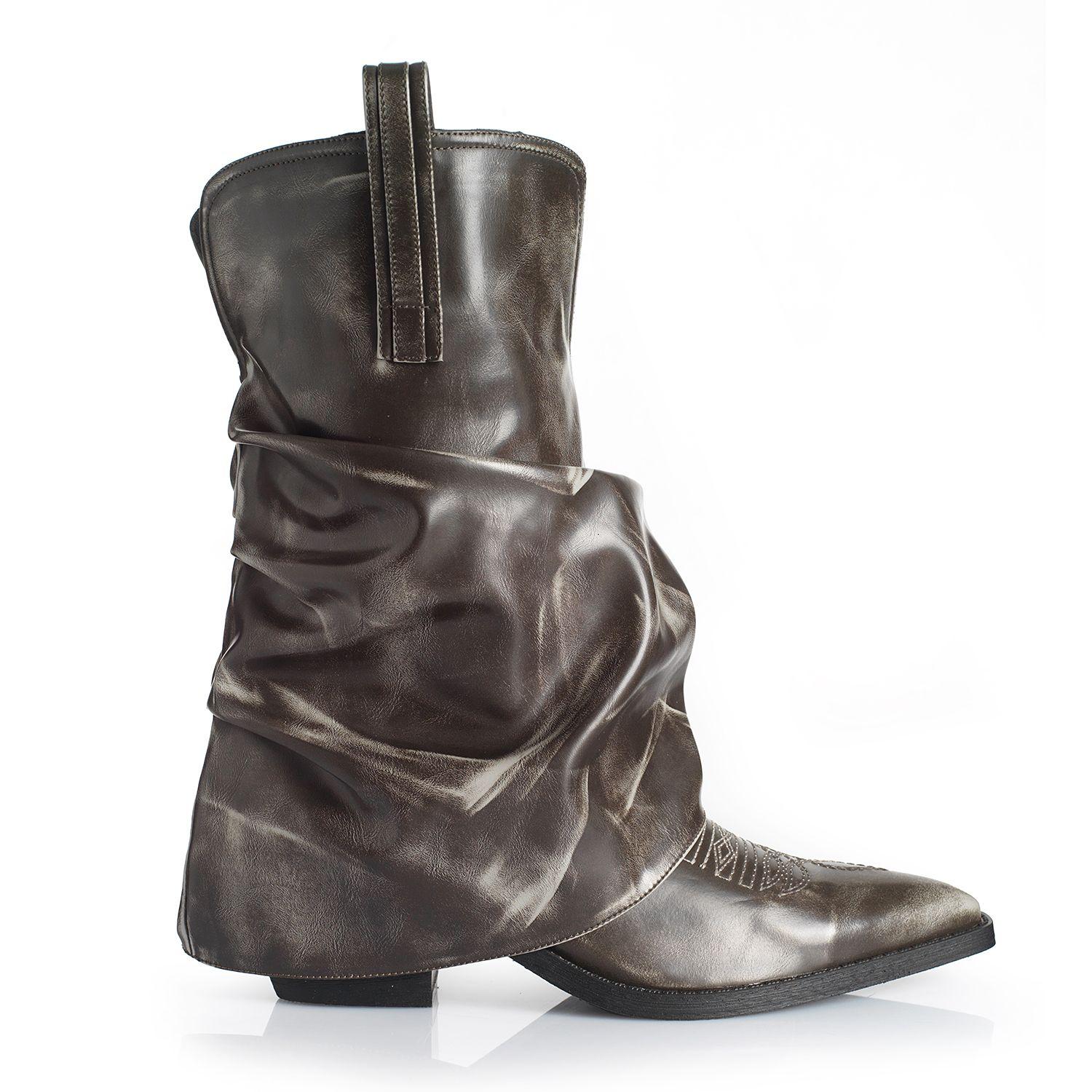 Bota Mujer Via Uno WestWinter Ranch Negro-0