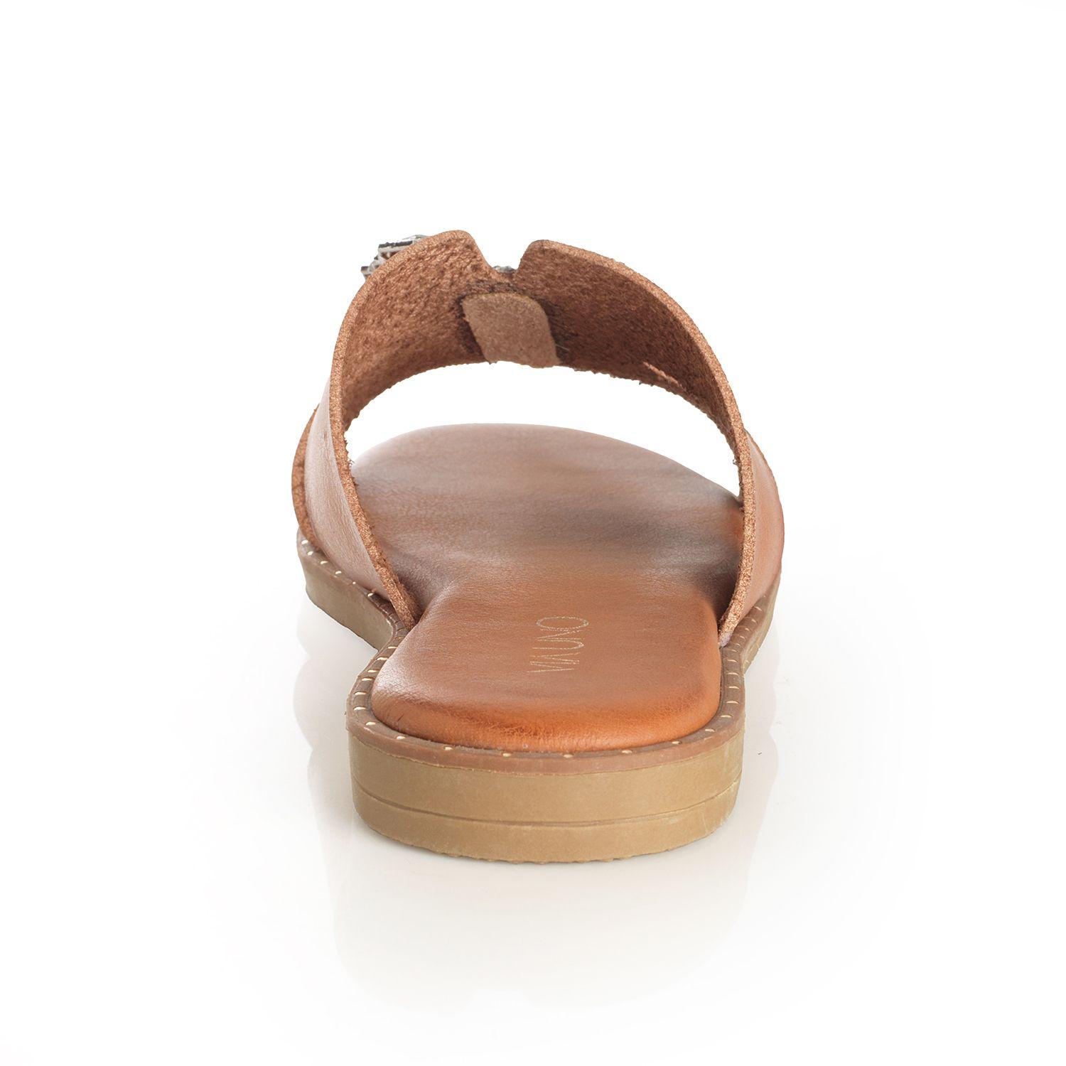 Sandalia Mujer Via Uno Camel 22601627-1