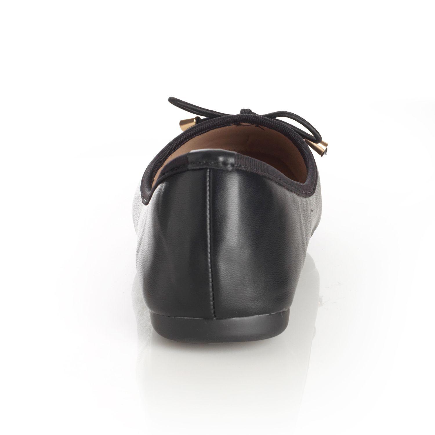 Zapato Mujer Via Uno Negro 22601510-1