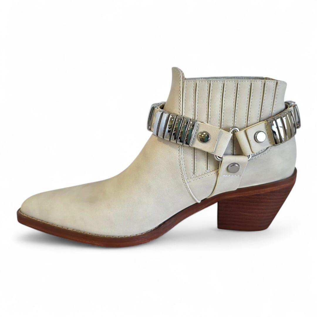 Botin Mujer Via Uno WestWinter Lynx Off White-4
