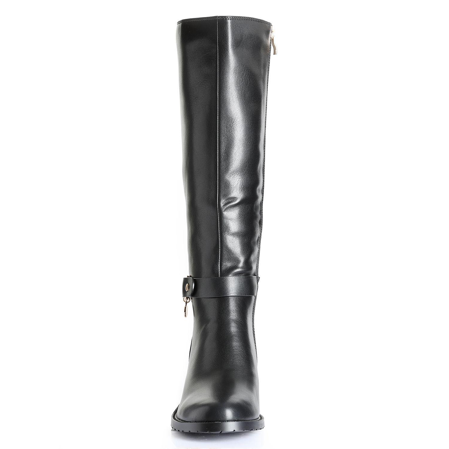Bota Mujer Negro Via Uno 12531315-2