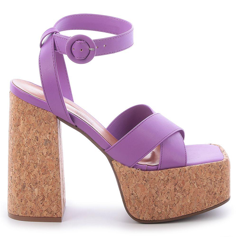 Sandalia Morado Via Uno 22433626-0